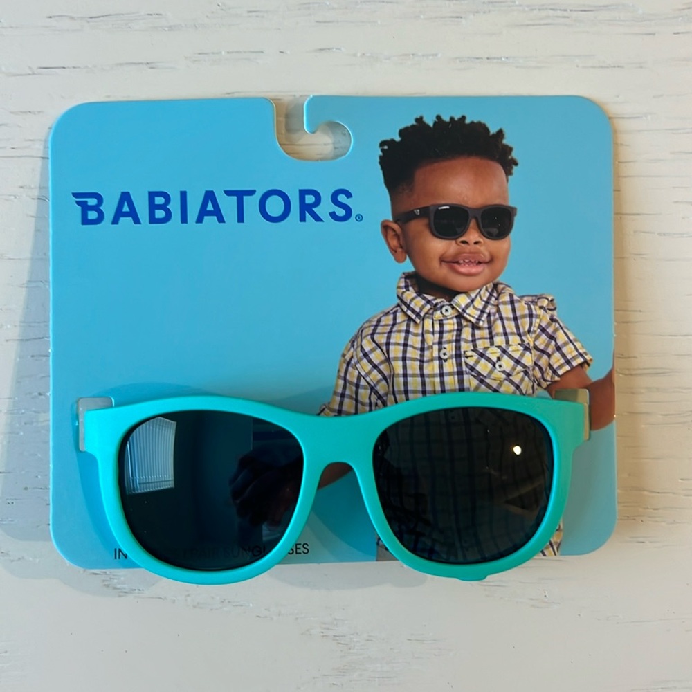 Babiators Classic Navigator Sunglasses Turquoise Tide 0-2 3-5 years